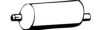 WALKER 16845 Middle Silencer